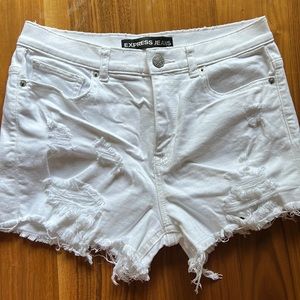 Express Size 8 Jean Shorts